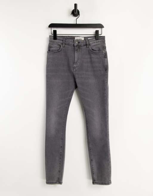 Pull&Bear carrot jeans in grey ASOS