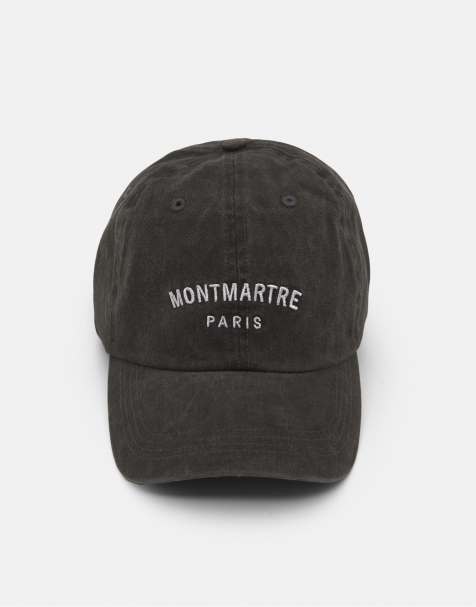 Pull&Bear - Casquette à imprimé Montmartre - Noir - view 1