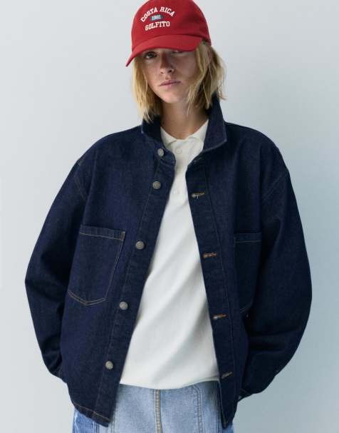 Pull&Bear - Casquette à inscription « Costa Rica Golfito » - Rouge - view 1