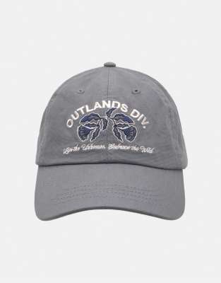 Casquette  motif Outland Div. - Gris/bleu - Pull & bear - Modalova