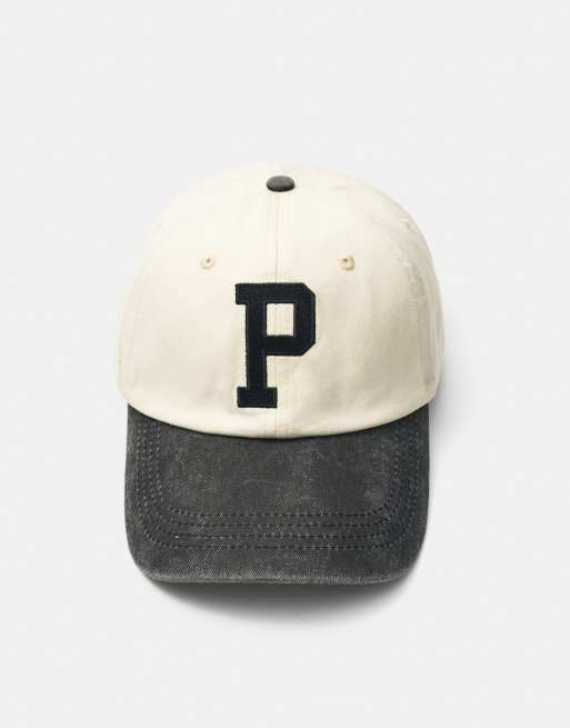 Pull&Bear - Casquette brodée à motif P - Gris, 2 de 5