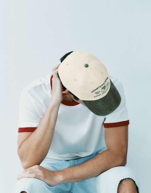 Pull&Bear - Casquette Hometown - Vert moyen, 2 de 6