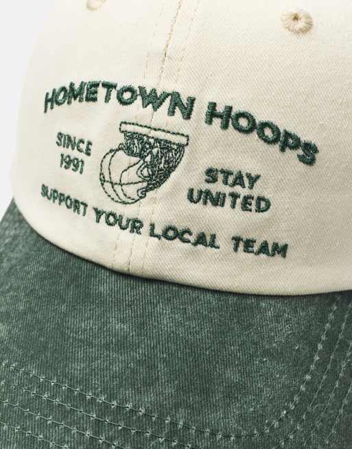 Pull&Bear - Casquette Hometown - Vert moyen, 5 de 6