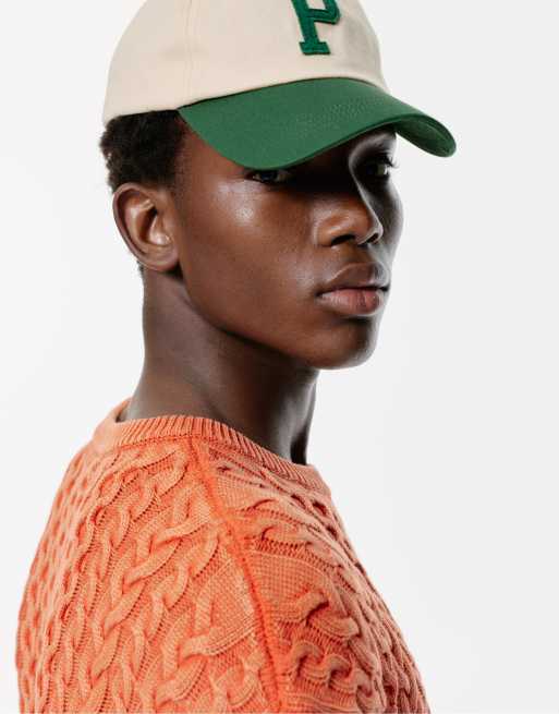 Pull&Bear - Casquette style universitaire - Multicolore