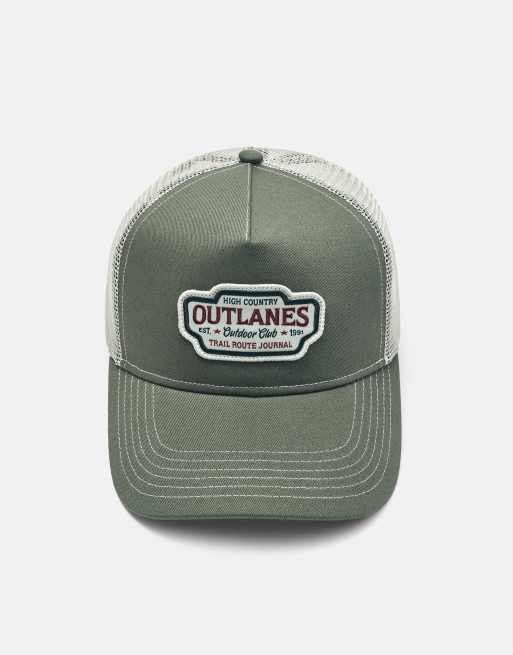 Pull&Bear casquette trucker Outlanes en autre, 2 de 5