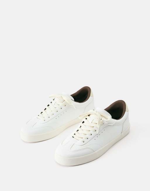 Pull&Bear casual sneakers i hvid, 2 af 4