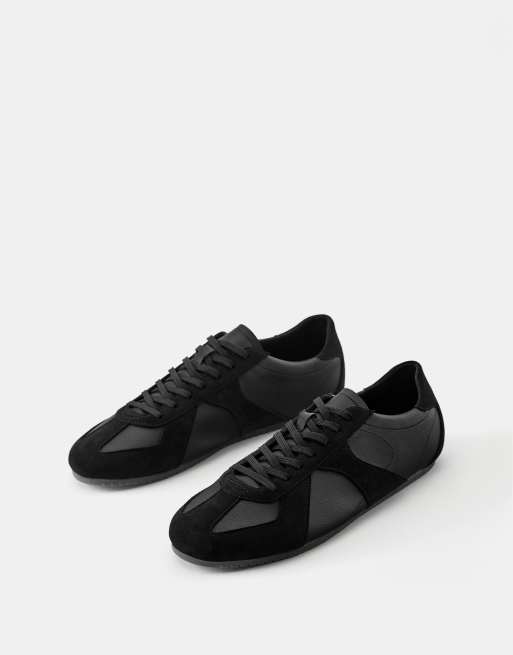 Pull&Bear casual sneakers i sort, 2 af 4