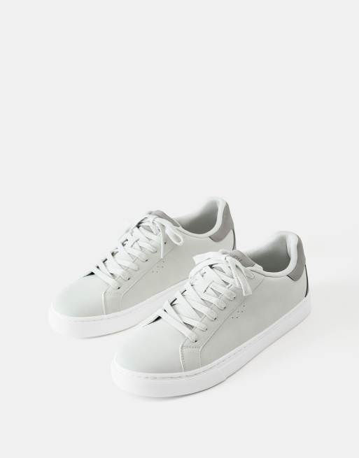 Pull&Bear - Casual sneakers in grijs, 2 van 4