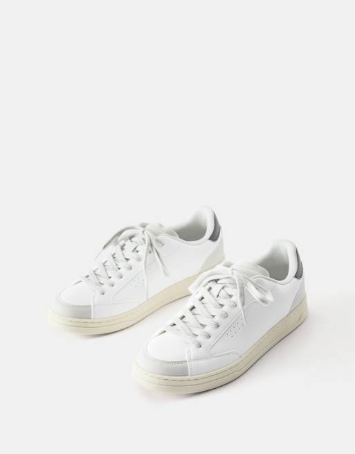 Pull&Bear Casual trainers in white, 2 of 4