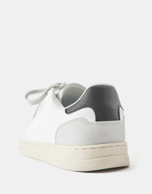 Pull&Bear Casual trainers in white, 3 of 4