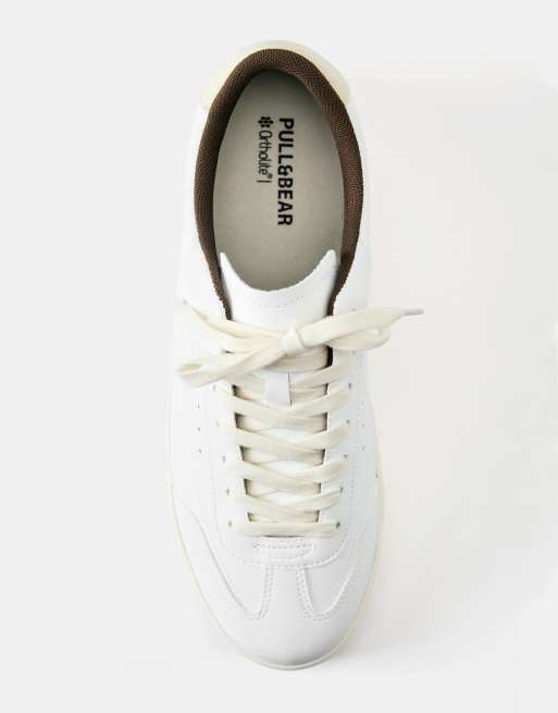 Pull&Bear Casual trainers in white, 4 of 4