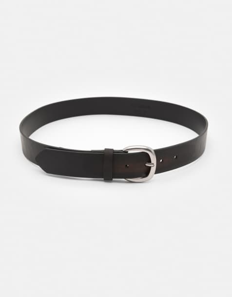 Pull&Bear - Ceinture texturée - Marron - view 1