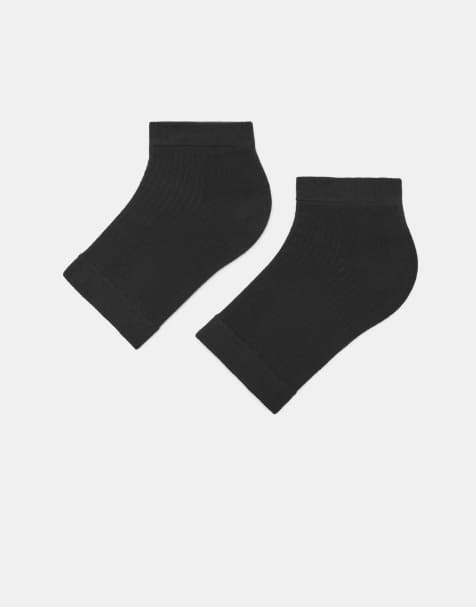Pull&Bear - Chaussettes sans bout renforcé - Noir - view 1