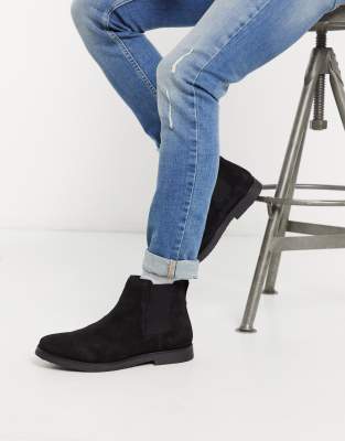 pull and bear chelsea boots