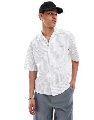 Chemise coupe carre  rayures - Pull & bear - Modalova