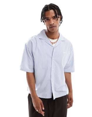 Chemise coupe carre  rayures - Pull & bear - Modalova