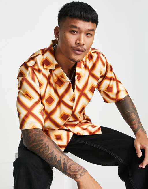 Chemise Groovy Rétro Années 70 Homme