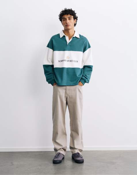 Pull&Bear - Chino dritti color pietra - view 1
