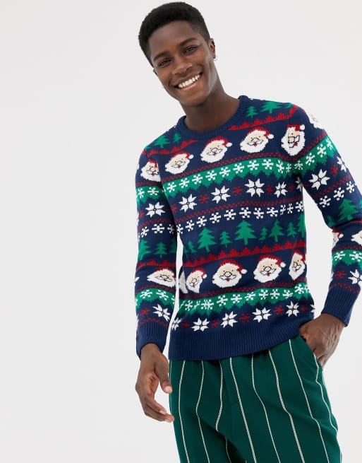 Pull bear christmas on sale jumper