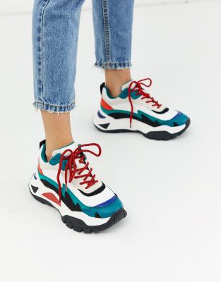 sneakers color block