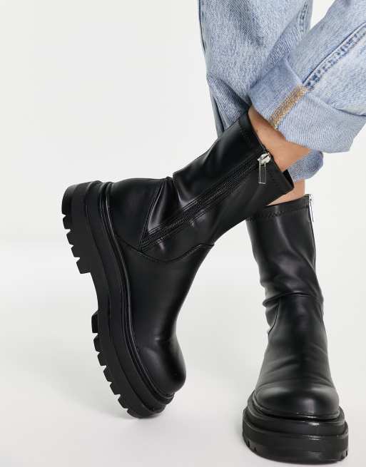 Pull and outlet bear chunky boots