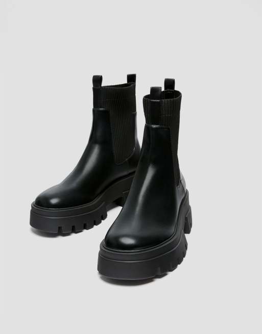 Asos pull and bear on sale boots