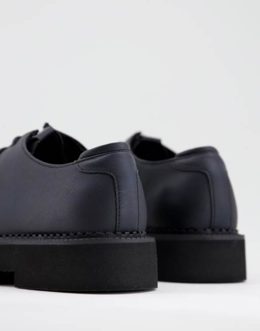 Pull and bear shoes on sale black