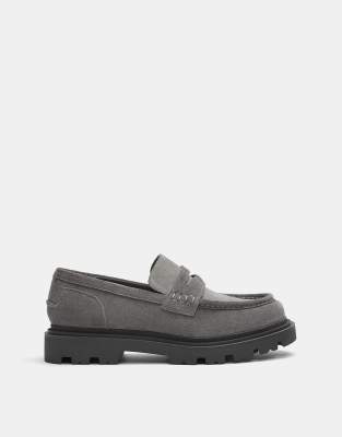 Pull&Bear Chunky leather loafers 