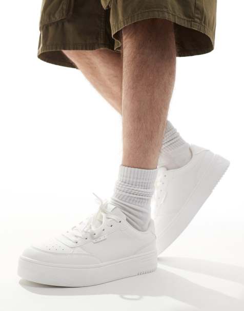 Asos mens white store sneakers