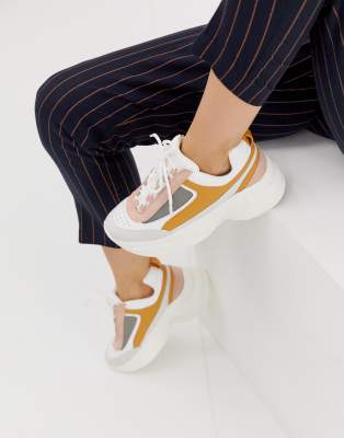 chunky sneakers pull and bear