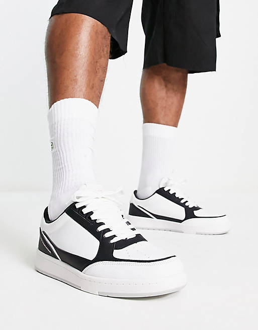 Chunky sneakers bianche con pannelli neri a contrasto Asos Uomo Scarpe Sneakers Sneakers chunky 