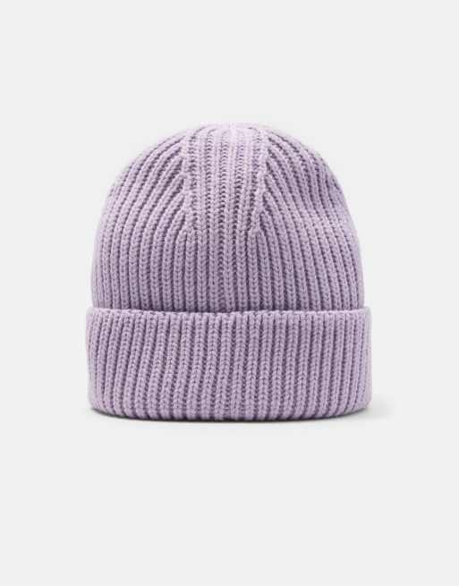 Pull&Bear Chunky strikhue i lilla, 2 af 5