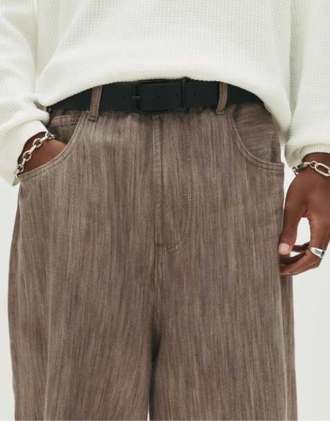 Pull&Bear - Cintura nera con fibbia - view 1
