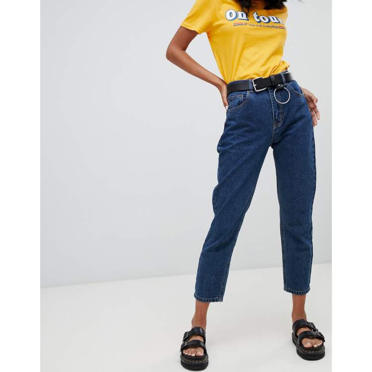 Pull and bear classic best sale mom jeans