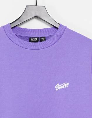 pull and bear purple shirt