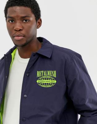 pull and bear coach jacket