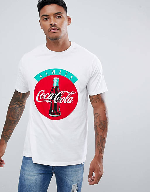 Pull&Bear Coca-Cola T-Shirt White | ASOS