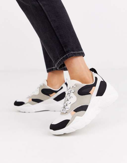 Color block hot sale chunky sneakers