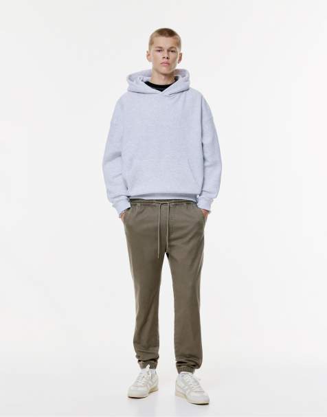 Pull&Bear Comfort joggers in khaki
