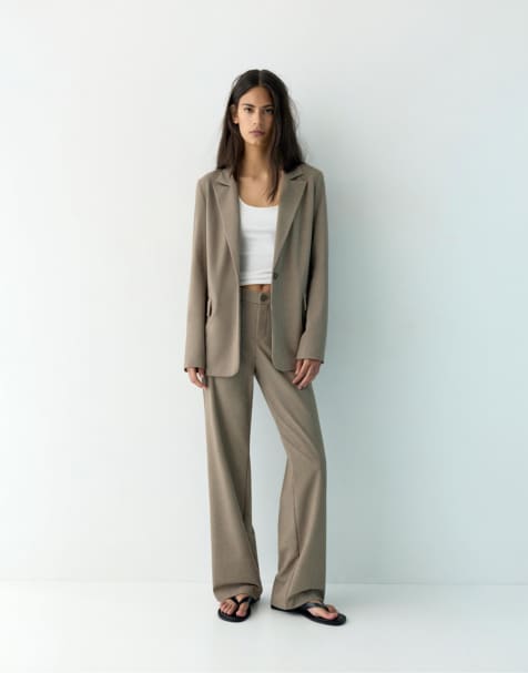 Pull&Bear - Completo sartoriale tortora - view 1