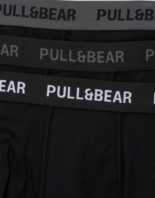 Pull&Bear - Confezione da 3 boxer multicolore, 2 di 3