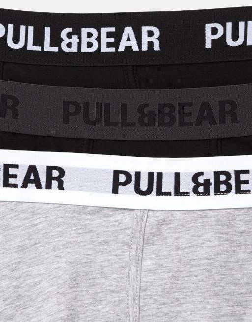 Pull&Bear - Confezione da 3 boxer multicolore, 2 di 3