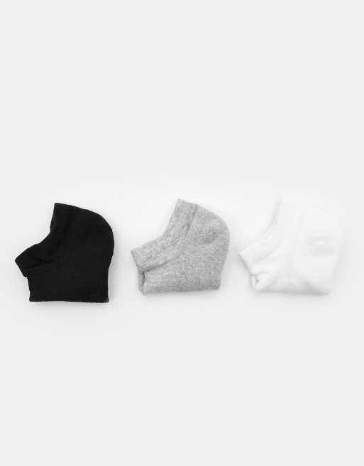 Pull&Bear - Confezione da 3 paia di calzini alla caviglia in diversi colori, 3 di 3