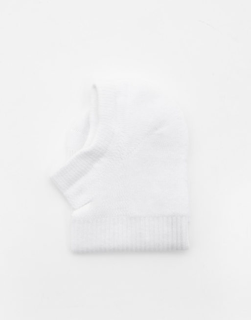 Pull&Bear - Confezione da 3 paia di calzini corti bianchi, 3 di 3