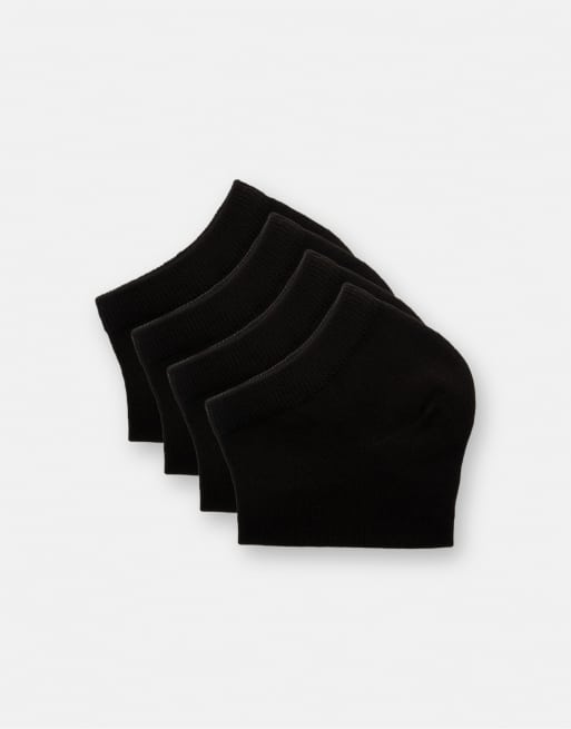 Pull&Bear - Confezione da 4 paia di calzini neri alla caviglia, 2 di 3