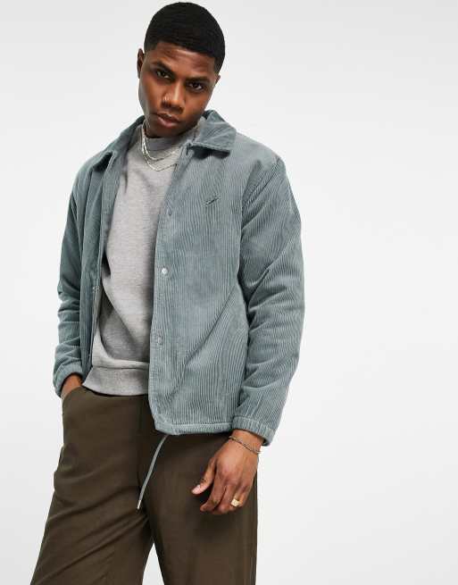 Pull and bear borg lined jacket sale