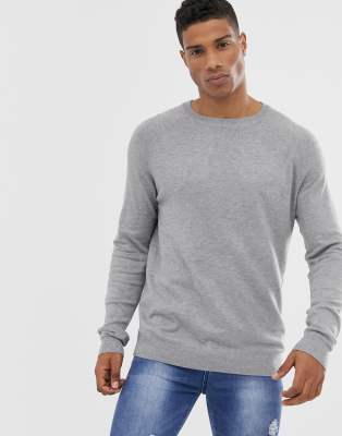 crew neck grey jumper