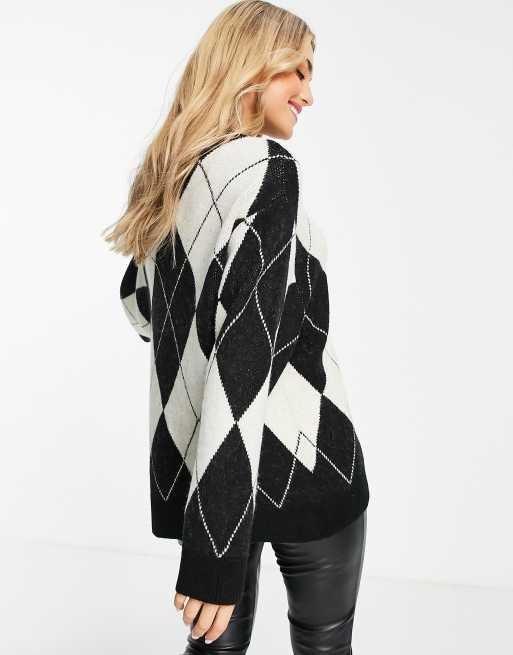 Diamond discount print jumper