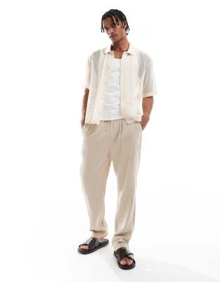 Pull & Bear Crochet Shirt