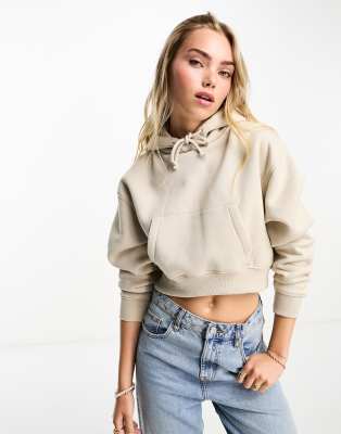 Threaded Pear Myrassa Side Slit Drawstring Hoodie